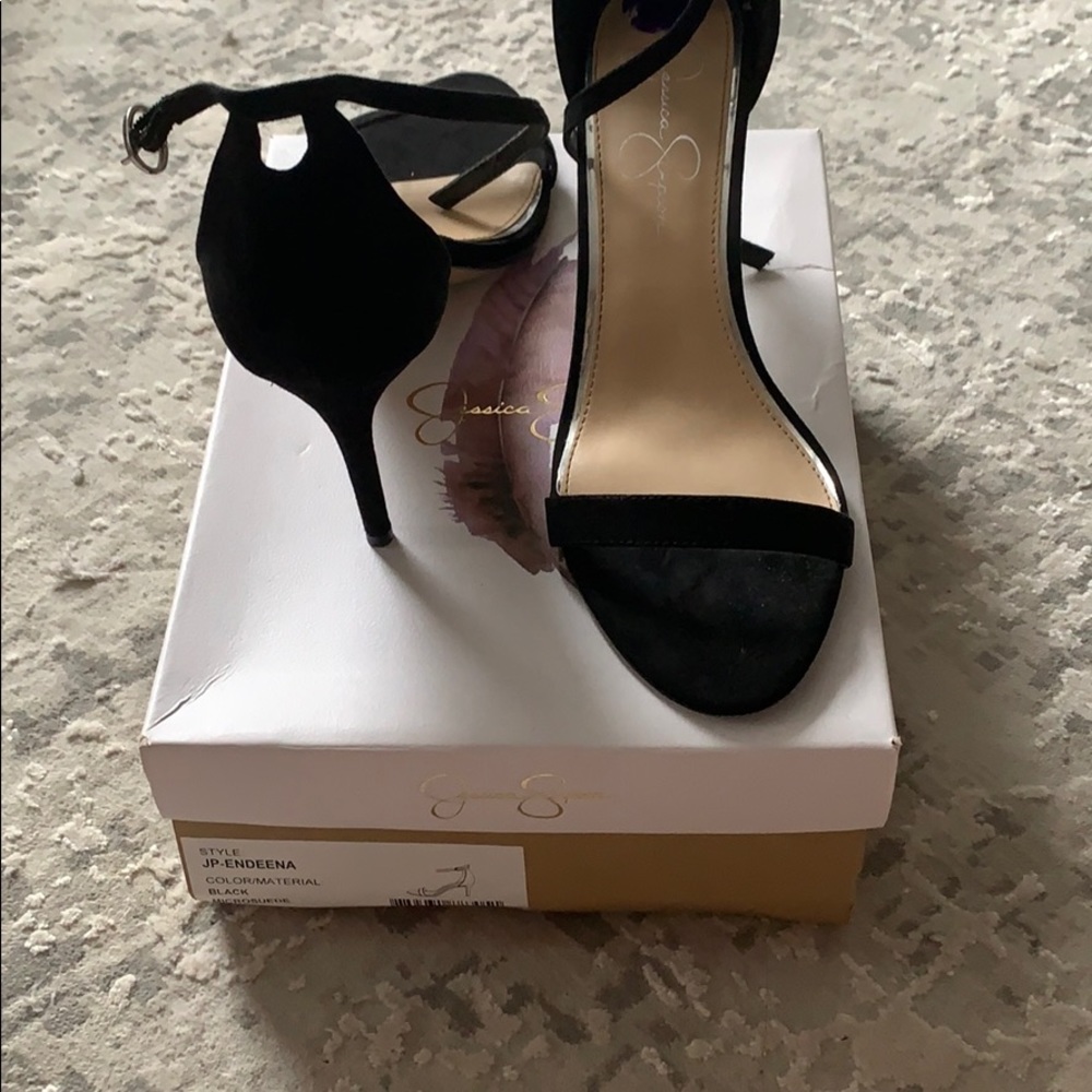 Jessica Simpson Microsuede black JP-ENDEENA